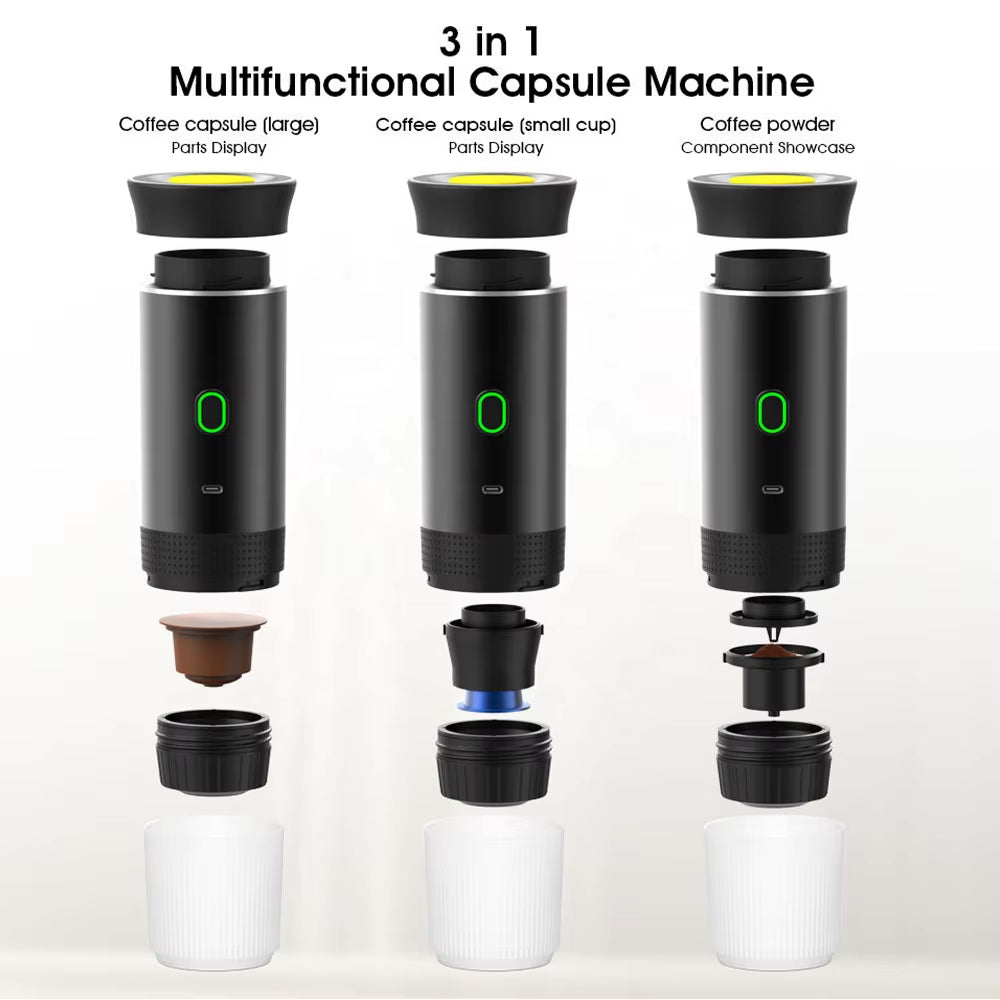 Mini Machine à Café Espresso Portable 