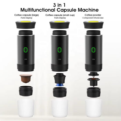 Mini Machine à Café Espresso Portable 